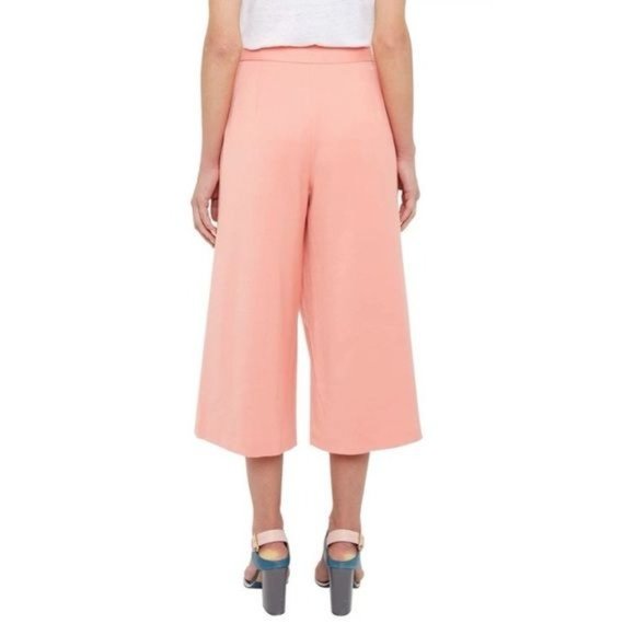TED BAKER London Rayon Coral Crossover Culottes NWT - Picture 3 of 9